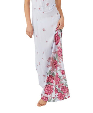 Free People Women's Get To You Floral Maxi Sundress Purple Size X-Small