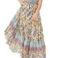 Free People Women's Real Love Print Maxi Dress Brown Size X-Large