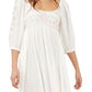 Free People Women's Wedgewood Maxi Dress White Size X-Small