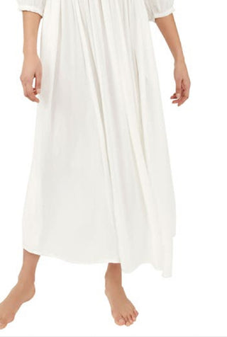 Free People Women's Wedgewood Maxi Dress White Size X-Small