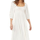 Free People Women's Wedgewood Maxi Dress White Size Small