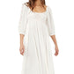 Free People Women's Wedgewood Maxi Dress White Size Medium