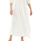 Free People Women's Wedgewood Maxi Dress White Size Medium