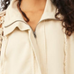 Free People Women's Dune Bug Zip Up Cotton Cardigan White Size Large