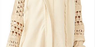 Free People Women's Dune Bug Zip Up Cotton Cardigan White Size Large