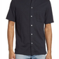 Good Man Brand Black Cotton Knit Button-Up Large Size Shirt