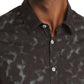 Good Man Brand Men's On-Point Stretch Button-Up Shirt In Black Tuscan Floral Size X-Large