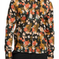 Good Man Brand Men's On-Point Stretch Button-Up Shirt In Black Tuscan Floral Size X-Large