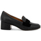 Kenneth Cole Women's Ella Slip On Loafer Flats Black Size 9.5