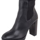 Kenneth Cole Women's Junne Lug Sole Bootie Black Size 8.5