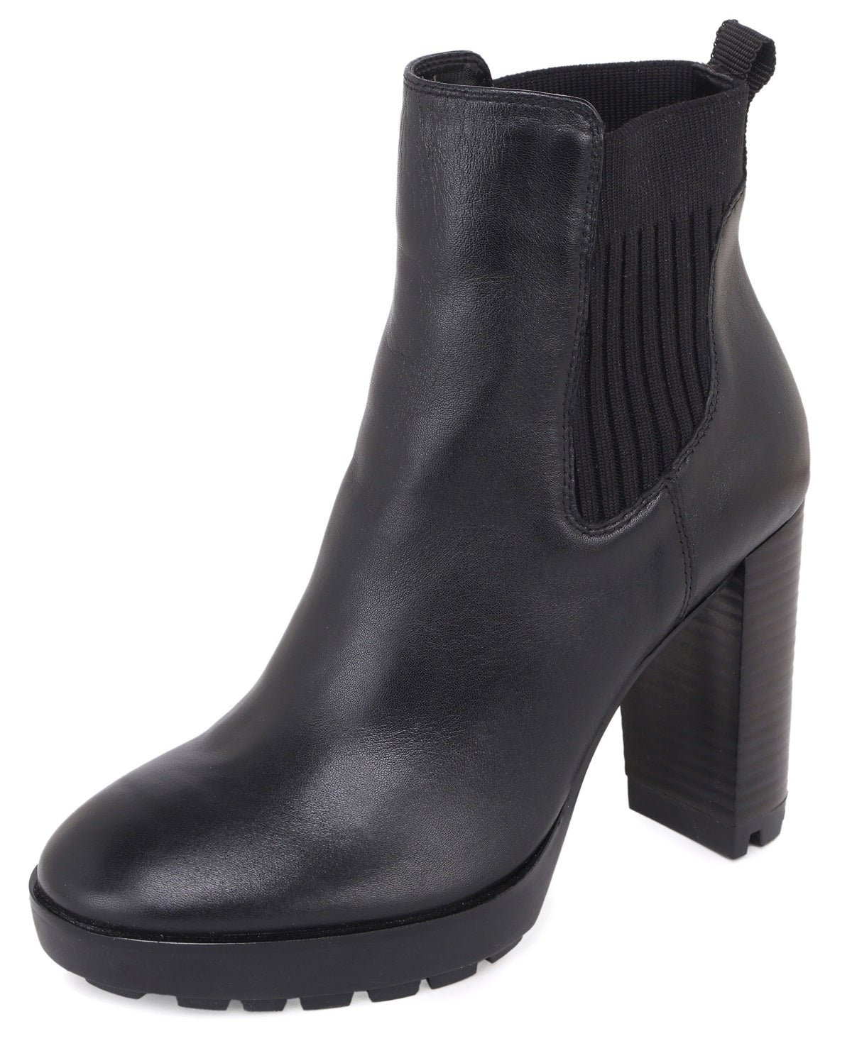 Kenneth Cole Women's Junne Lug Sole Bootie Black Size 8.5