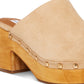 Steve Madden Women's Studded Platform Rhinestones Clogs Brown Size 9 M