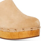 Steve Madden Women's Studded Platform Rhinestones Clogs Brown Size 9 M