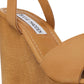 Steve Madden Women's Welsh Wedge Sandals Brown Size 8 M