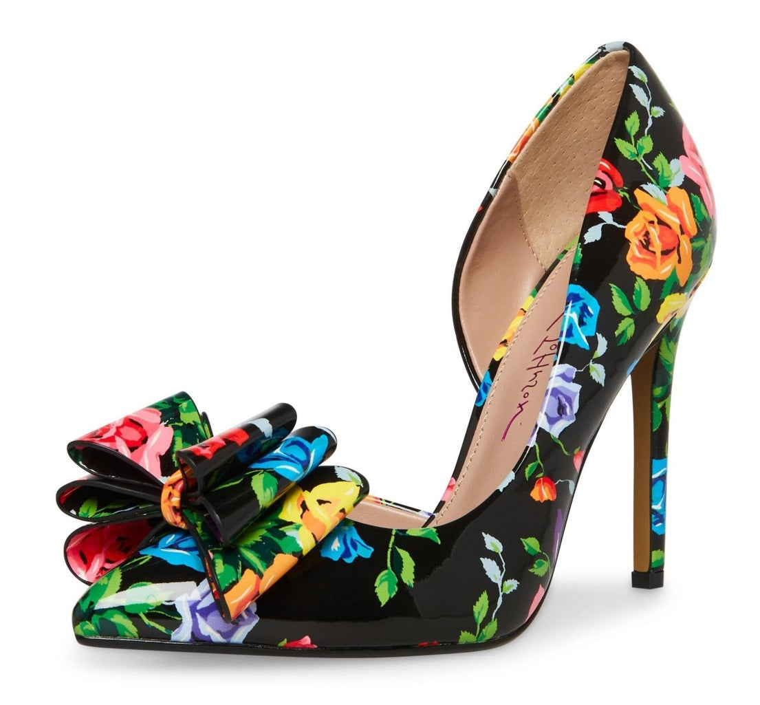 Betsey Johnson Women's Stiletto Heel Pump Black Size 10 M