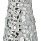 Steve Madden Women's Vayle Rhinestone Embellished Spool Heel Pointed Toe Ankle Booties Silver Size 7 M