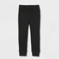 Cat & Jack Toddler Boys' Fleece Pull-On Pants Black Size 2T
