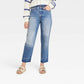 Universal Thread Women's Super-High Rise Vintage Straight Jeans Medium Wash Size 12