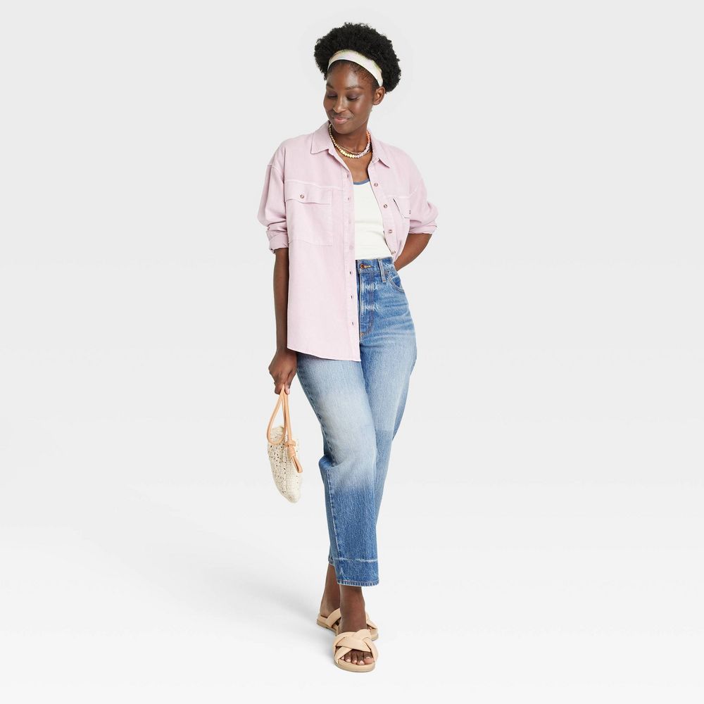 Universal Thread Women's Super-High Rise Vintage Straight Jeans Medium Wash Size 4