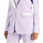 Tahari ASL Women's Purple Contrast Trim Blazer Size 2