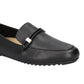 Bella Vita Women's Jerrica Loafer Black Size 10 M
