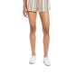 Marine Layer Women's Bold Stripe Beach Shorts Size X-Small