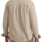 Marine Layer Men's Owen Brushed Stretch Twill Overshirt Brown Size Small