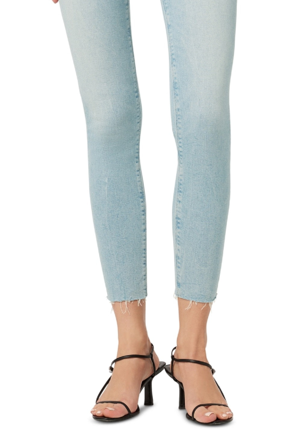 Hudson Jeans Women's Nico Mid Rise Super Skinny Crop Jeans Blue