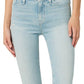 Hudson Jeans Women's Mid Rise Super Skinny Crop Jeans Blue Size 27