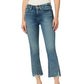 Hudson Jeans Women's Barbara High Waist Bootcut Crop Jeans Blue Size 31