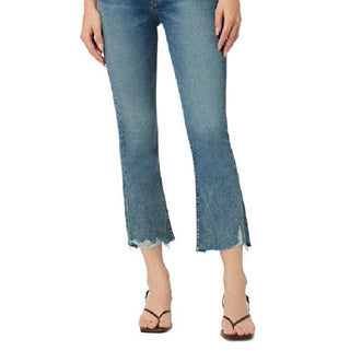 Hudson Jeans Women's Barbara High Waist Bootcut Crop Jeans Blue Size 31