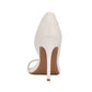 Calvin Klein Women's Metino Open Toe Pump White Size 5 M