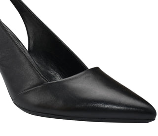 Calvin Klein Women's Silvia Slingback Pointed Toe Pump Black Size 9.5M