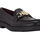 Tommy Hilfiger Women's Moc Toe Loafer Black Size 11 M