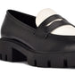 Nine West Women's Maibel Platform Penny Loafer Black Size 6.5 M