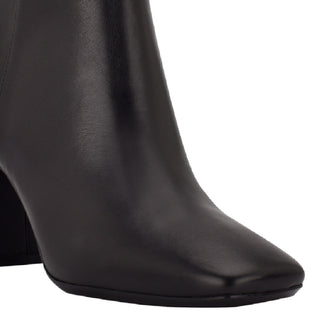 Calvin Klein Women's Izial Square Toe Bootie Black Size 7 M