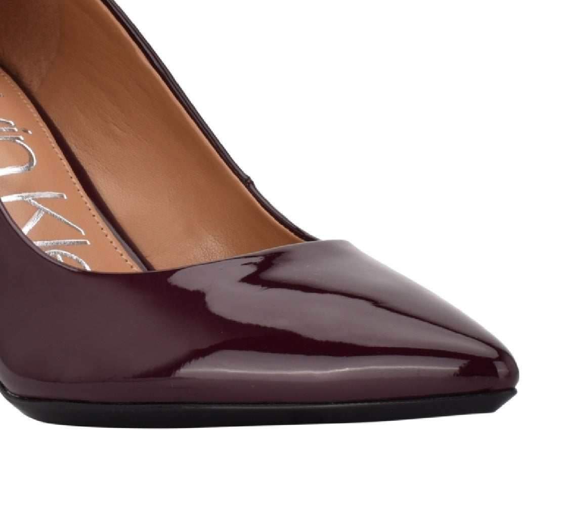 Calvin Klein Women's Gayle Pointed Toe Pump Red Size 7.5 M