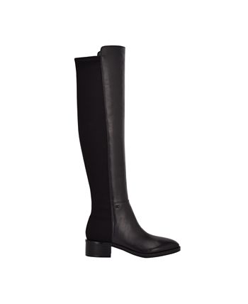 Calvin Klein Women's Deedee Over The Knee Boots Shoes Black Size 9 M