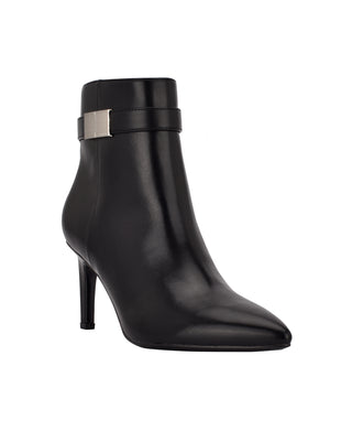 Calvin Klein Women's Sarity Pointy Toe Dress Booties Shoes Black Size 6.5