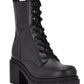 Nine West Women's Juna Combat Boot Black Size 5 M