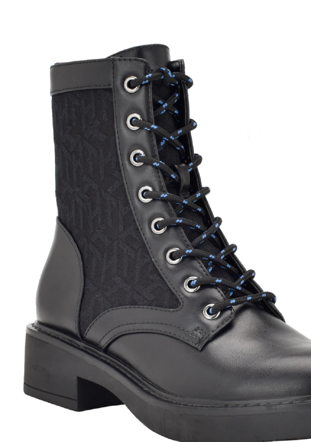 Tommy Hilfiger Women's Taiki Combat Boot Black Size 6 M