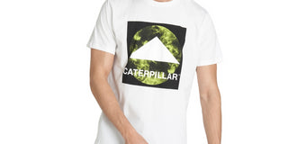 Caterpillar Men's Connect Triangle Tee White Size 2XL