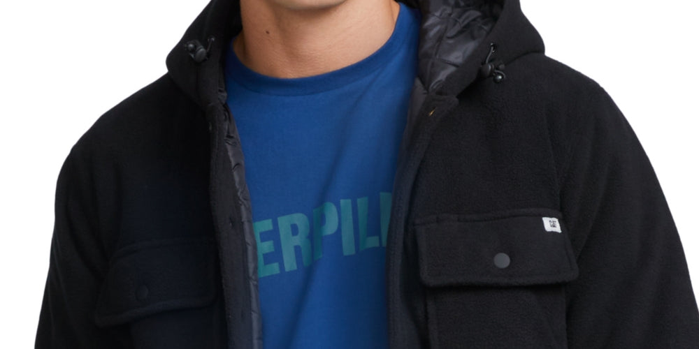 Caterpillar Men's Active Hooded Work Jacket Black