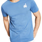 And Now This Mens Graphic Crewneck T-Shirt Blue Size M