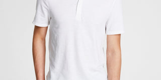 And Now This Men's Soft Knit Henley White Size XX-Large