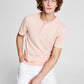 And Now This Men's Soft Knit Henley Pink Size Large