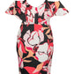 Rachel Roy Women's Marcella Ruffled Sheath Dress Red Size 22W