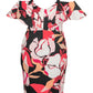 Rachel Roy Women's Marcella Ruffled Sheath Dress Red Size 24W