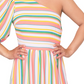 Rachel Roy Women's Tove One Shoulder Maxi Dress Beige Size 14