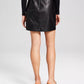 And Now This Women's Faux Leather Skirt Black Size X-Large